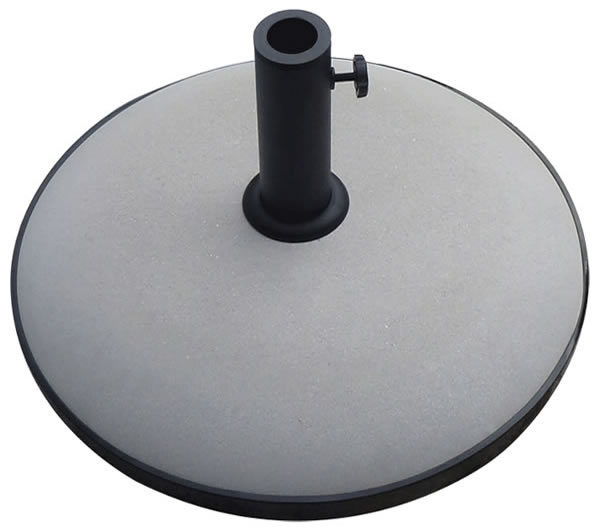 67 Pound Short Powder Coated Steel Pole Umbrella Base