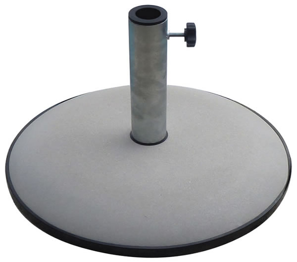 67 Pound Long Galvanized Steel Pole Umbrella Base